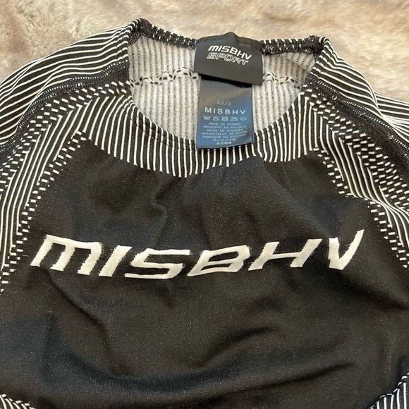MISBHV SPORT ACTIVE WEAR CROPPED T-SHIRT - Picture 2 of 4